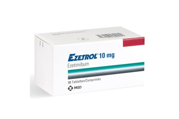 Ezetrol Tabl 10 mg 98 Stk