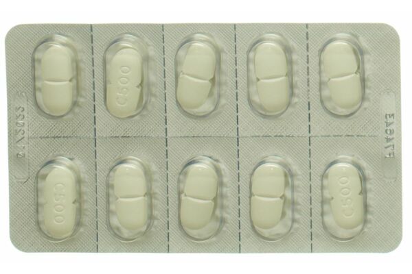 Ciprofloxacin-Mepha Filmtabl 500 mg 20 Stk