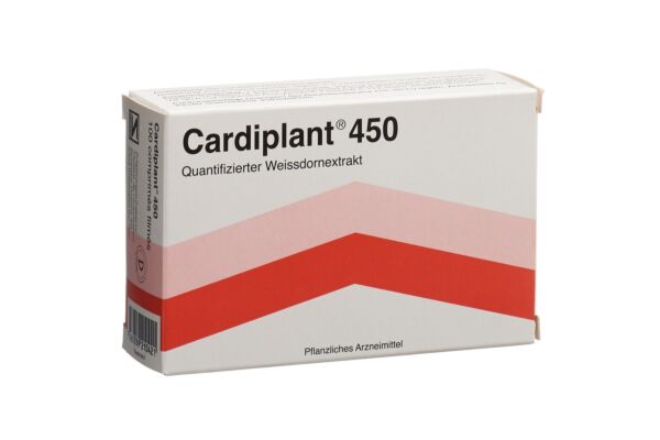 Cardiplant Filmtabl 450 mg 100 Stk