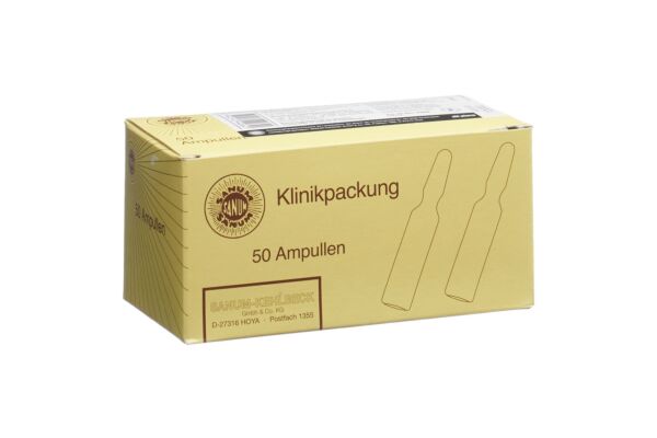 Sanum Aspergillus niger Inj Lös D 5 50 Amp 1 ml