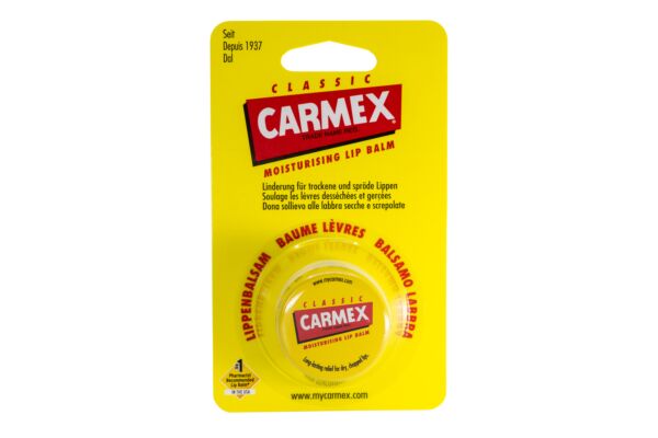 CARMEX baume à lèvres classic pot 7.5 g