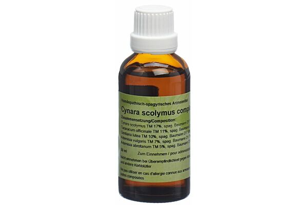Spagyros cynara scolymus complex teint mère fl 50 ml