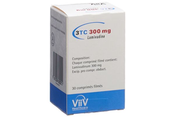 3TC cpr pell 300 mg bte 30 pce