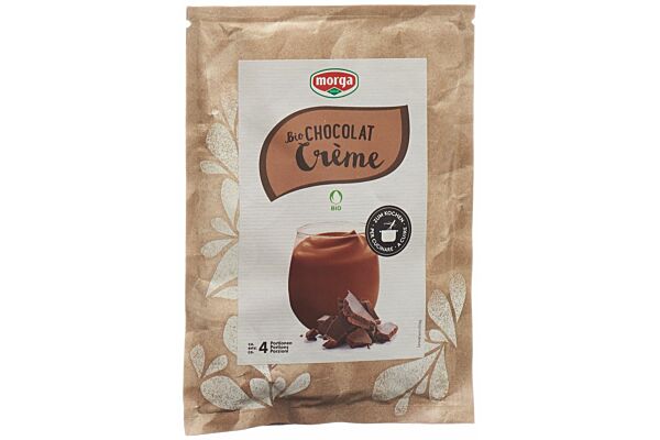 Morga Bio crème pdr chocolat sach 90 g