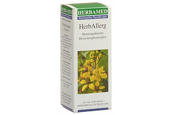 Herballerg Heuschnupfentropfen Fl 50 ml
