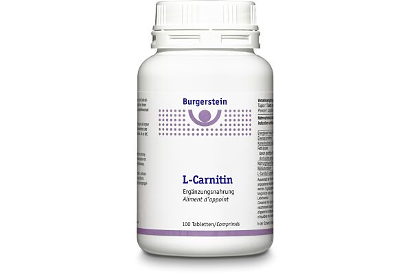 Burgerstein L-Carnitin cpr bte 100 pce