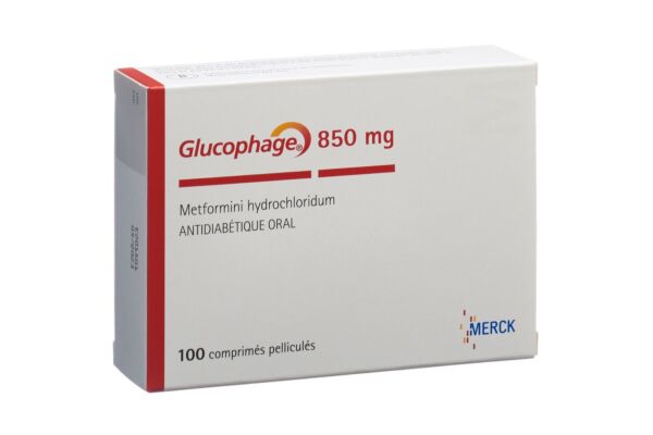 Glucophage Filmtabl 850 mg 100 Stk