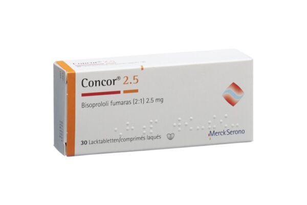 Concor cpr pell 2.5 mg 30 pce