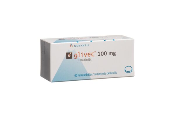 Glivec cpr pell 100 mg sécables 60 pce