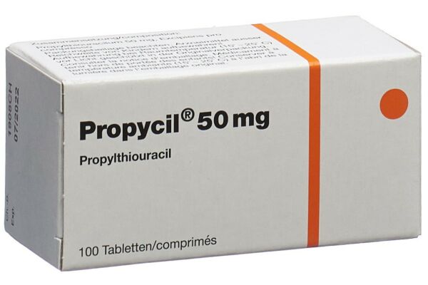 Propycil cpr 50 mg fl 100 pce