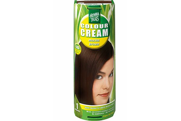 Henna Plus Colour Cream 4.03 mocca braun 60 ml