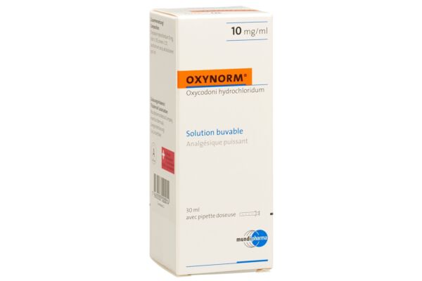 Oxynorm solution buvable 10 mg/ml fl 30 ml