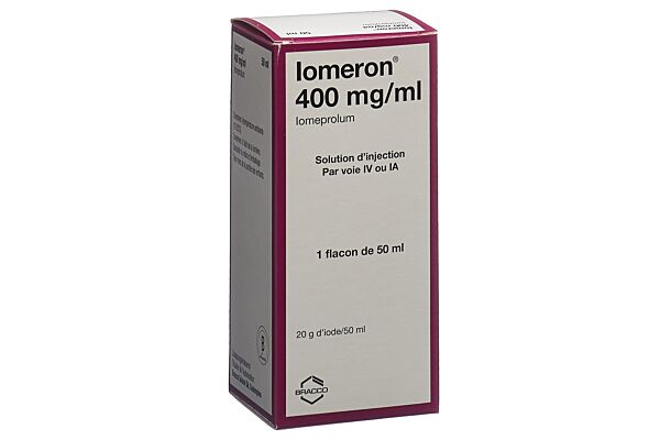 Iomeron Inj Lös 400 mg/ml 50ml Fl