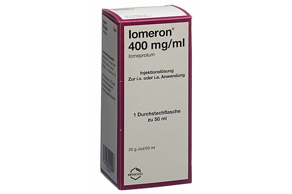 Iomeron Inj Lös 400 mg/ml 50ml Fl