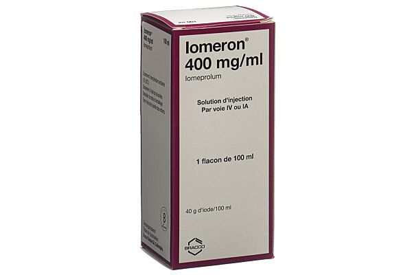 Iomeron sol inj 400 mg/ml 100ml fl