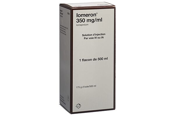 Iomeron Inj Lös 350 mg/ml 500ml Fl