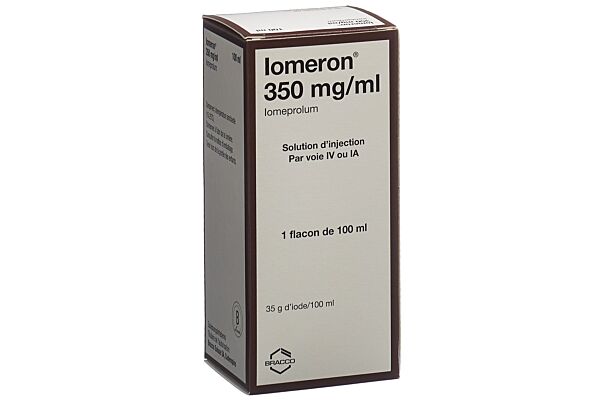 Iomeron Inj Lös 350 mg/ml 100ml Fl