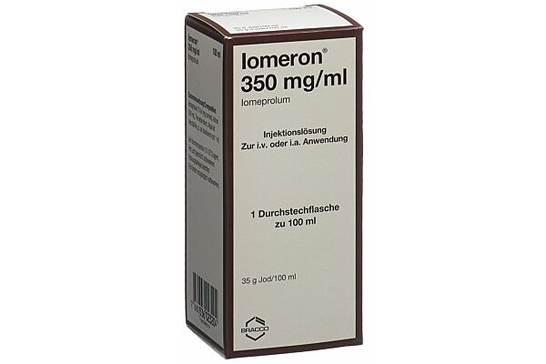 Iomeron Inj Lös 350 mg/ml 100ml Fl