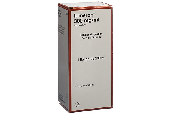 Iomeron Inj Lös 300 mg/ml 500ml Fl