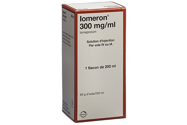 Iomeron Inj Lös 300 mg/ml 200ml Fl