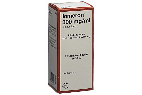 Iomeron Inj Lös 300 mg/ml 50ml Fl