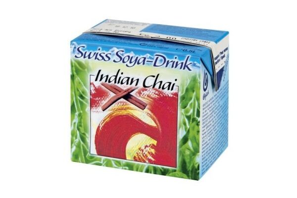 Soyana Swiss sojadrink india chai bio tétra 5 dl