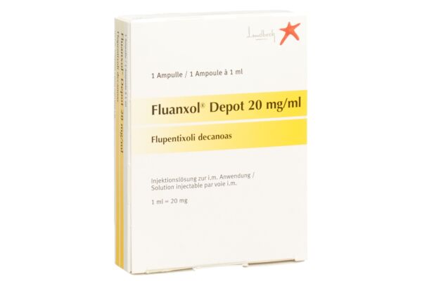 Fluanxol Depot Inj Lös 20 mg/ml Amp 1 ml
