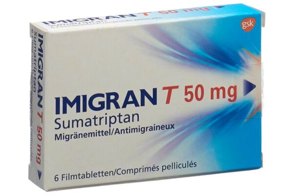 Imigran T cpr pell 50 mg 6 pce