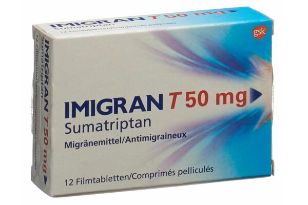 Imigran T Filmtabl 50 mg 12 Stk