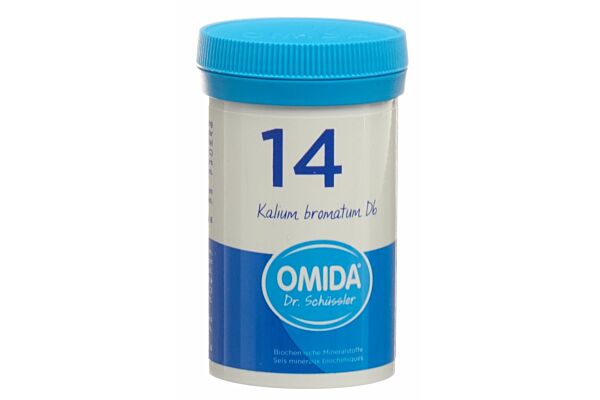 Omida Schüssler Nr14 Kalium bromatum Tabl D 6 Ds 100 g