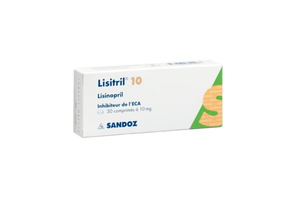 Lisitril Tabl 10 mg 30 Stk