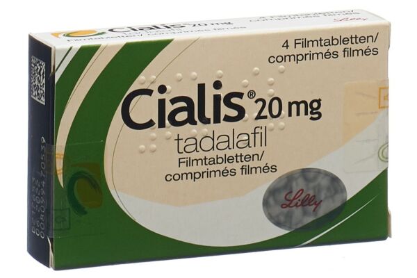 Cialis® 20 mg 4 St mit dem E-Rezept kaufen - SHOP APOTHEKE