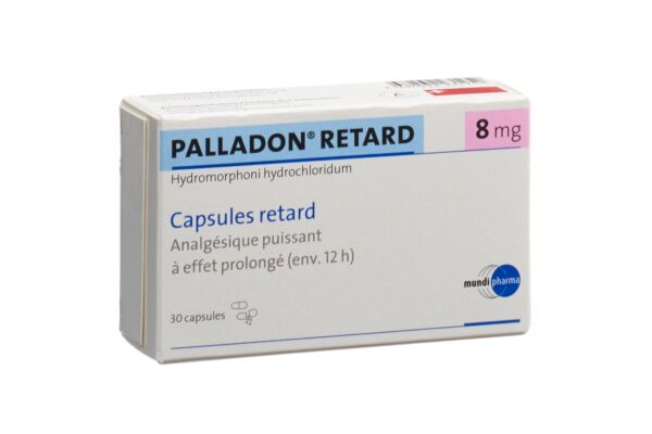 Palladon Retard Ret Kaps 8 mg 30 Stk