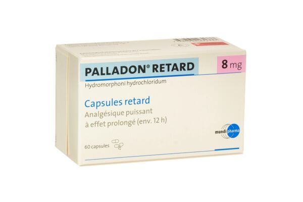 Palladon Retard caps ret 8 mg 60 pce