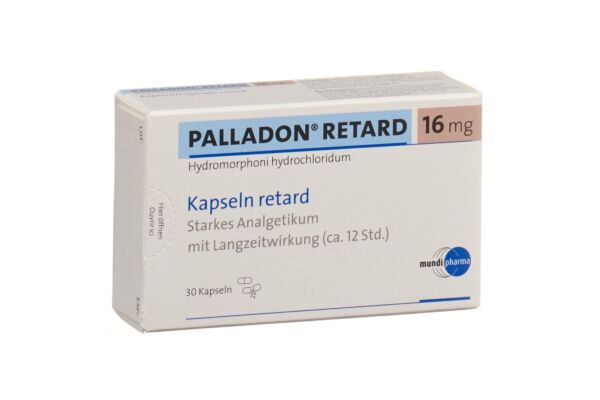 Palladon Retard caps ret 16 mg 30 pce