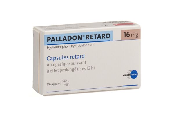 Palladon Retard caps ret 16 mg 30 pce