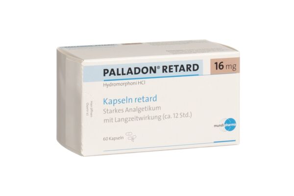 Palladon Retard caps ret 16 mg 60 pce
