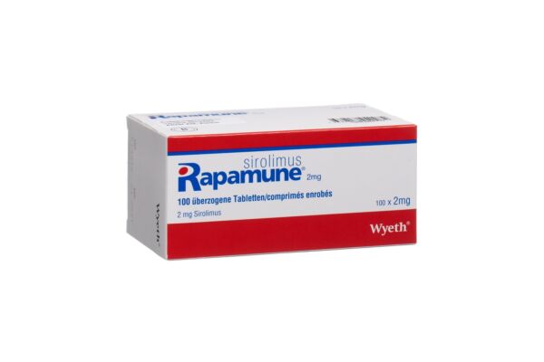 Rapamune cpr 2 mg 100 pce