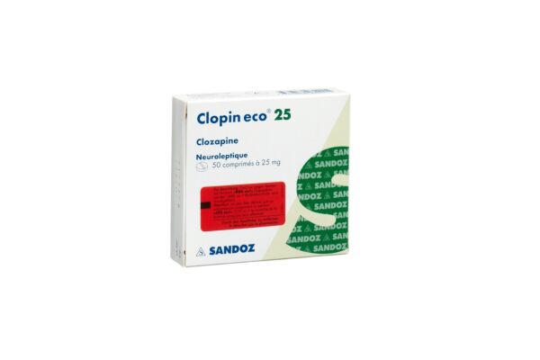 Clopin eco Tabl 25 mg 50 Stk