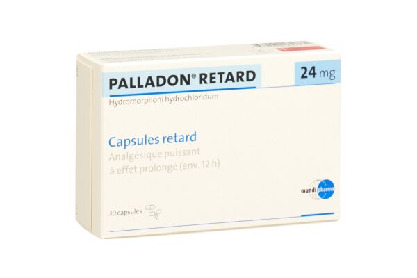 Palladon Retard caps ret 24 mg 30 pce