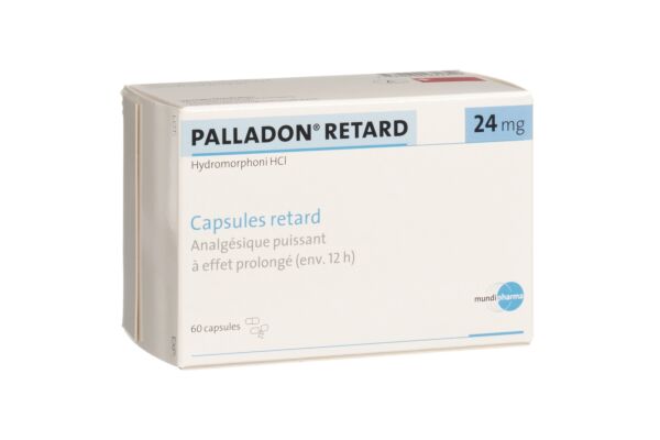 Palladon Retard caps ret 24 mg 60 pce