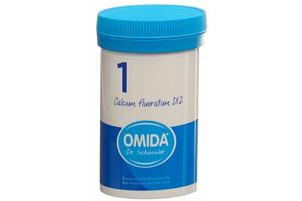 Omida Schüssler no1 calcium fluoratum cpr 12 D bte 100 g