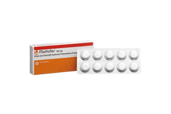 Maltofer cpr croquer 100 mg 30 pce