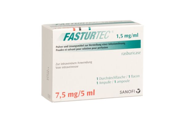 Fasturtec Trockensub 7.5 mg cum Solvens Durchstf