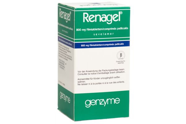 Renagel Filmtabl 800 mg Ds 180 Stk