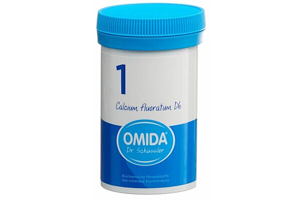 Omida Schüssler no1 calcium fluoratum cpr 6 D bte 100 g
