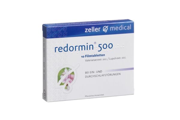 redormin Filmtabl 500 mg 10 Stk
