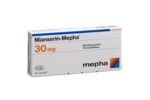 Mianserin-Mepha Lactab 30 mg 30 pce