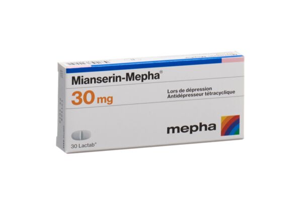 Mianserin-Mepha Lactab 30 mg 30 Stk