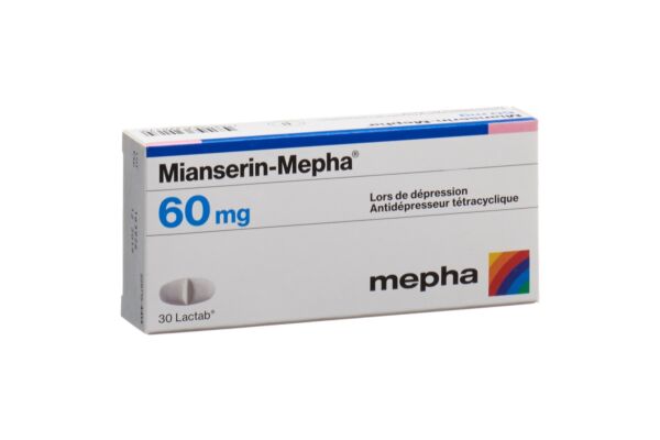 Mianserin-Mepha Lactab 60 mg 30 pce